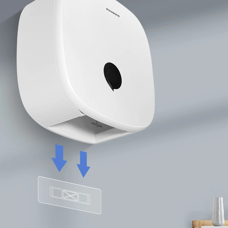 2023 Hot Sale jumbo roll tissue dispenser toilet paper dispenser ABS material tissue paper dispenser for bathroom hotel