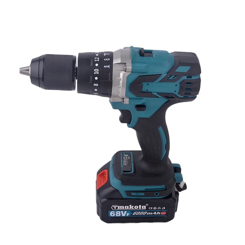 2022 High Quality Wholesale Professional Portable Li-lion Brushless Battery Power Cordless Screwdriver Drill Set Machine