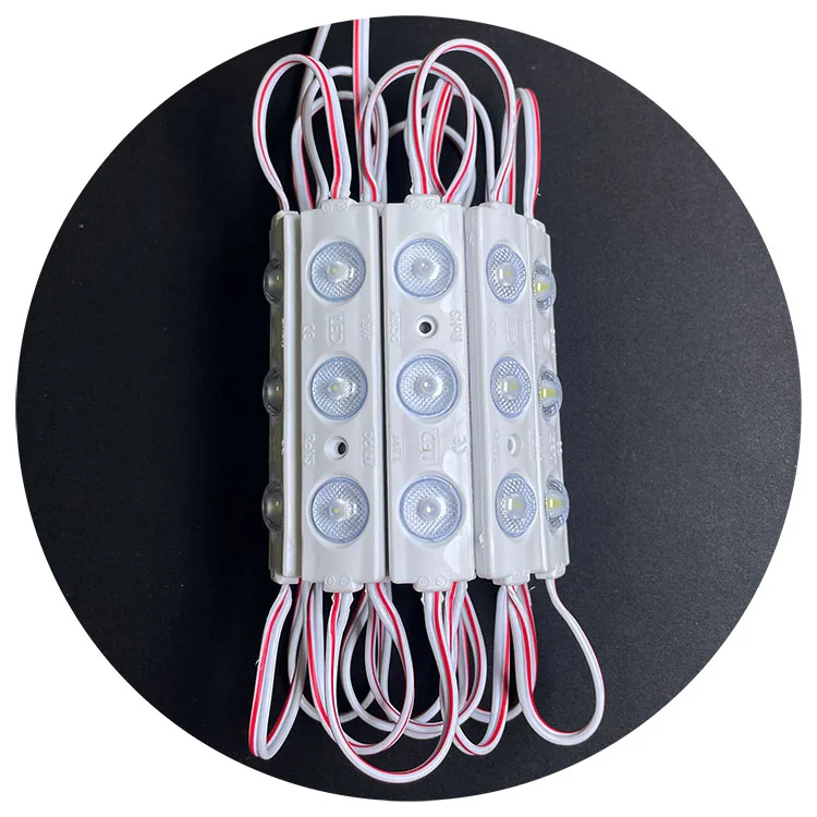 86x18 big size  3chip 160 bean angle lens white 6000k 12000k DC12V 1.8W module led for Channel letter light