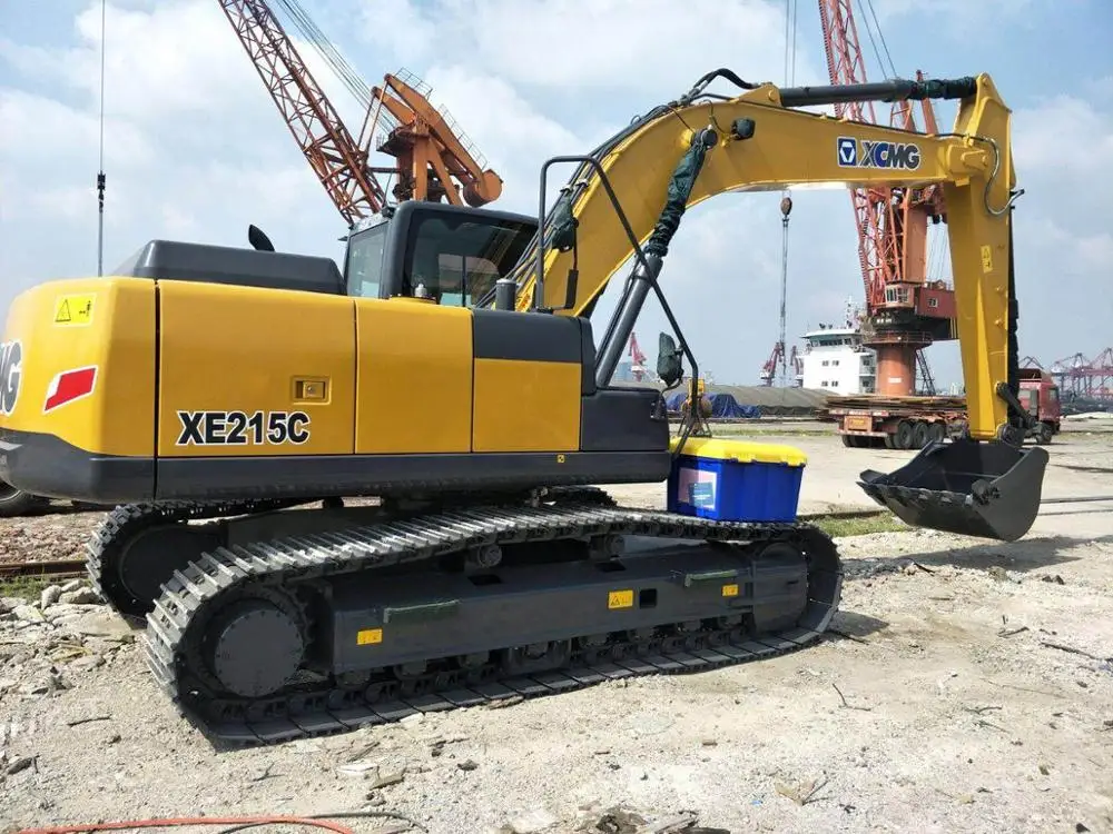 XCMG XE215C большой Гусеничные экскаваторы тяжелого экскаватора 20 тонный экскаватор для продажи 0 9-1m3 Вместимость ковша CC-6BG1TRP 6 494 л