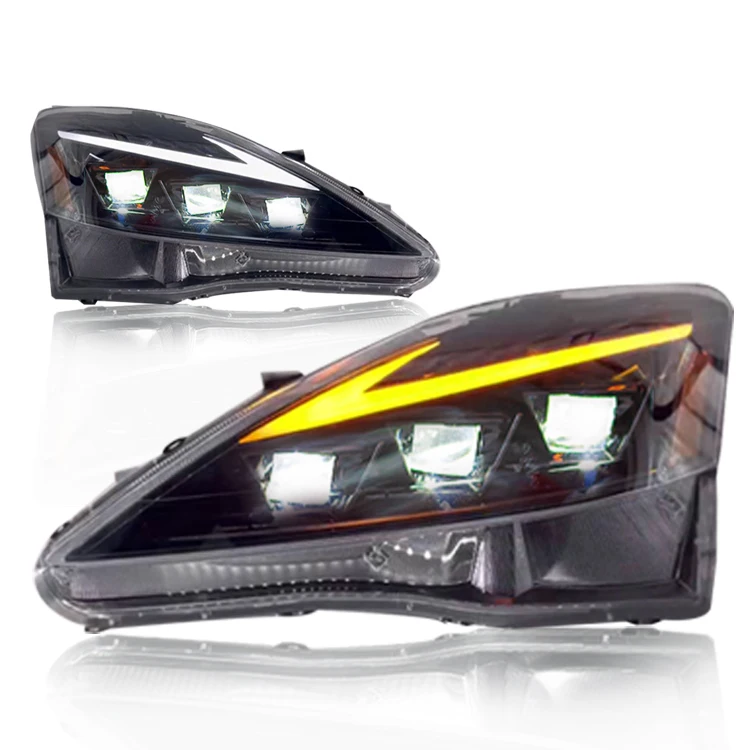 Best price car auto parts high quality  Headlamp Car Led Headlight For lexus IS250 IS300 06-12