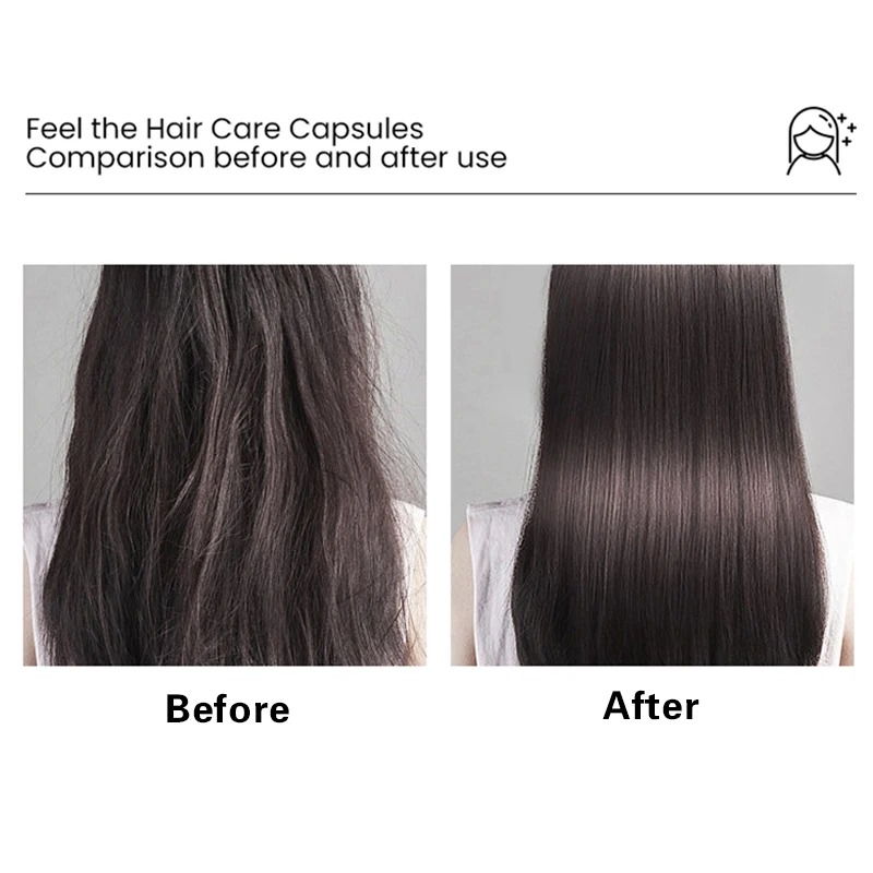High Effective Hair Care Oil Anti Hair Loss Nourishing Thicker Fuller Serum Essential Oil Capsules Dry Damaged Hair Repair  B