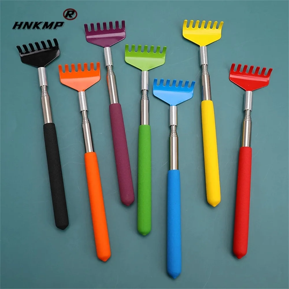 Senxiao  telescoping back scratcher stainless steel  back scratcher with massager folding back scratcher