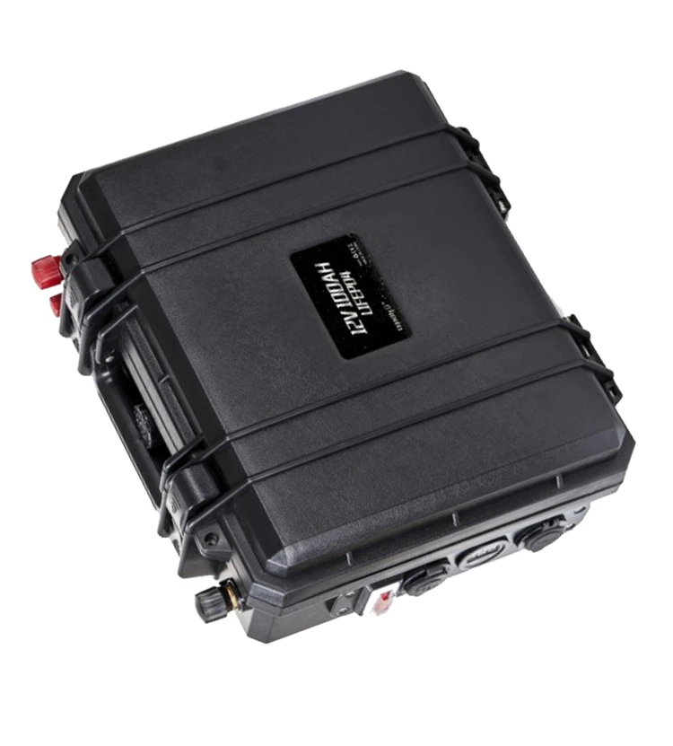 12v 100ah lifepo4 battery pack Rechargeable Batteries 100a Power station with bms for RV Outdoor camping and Inverter