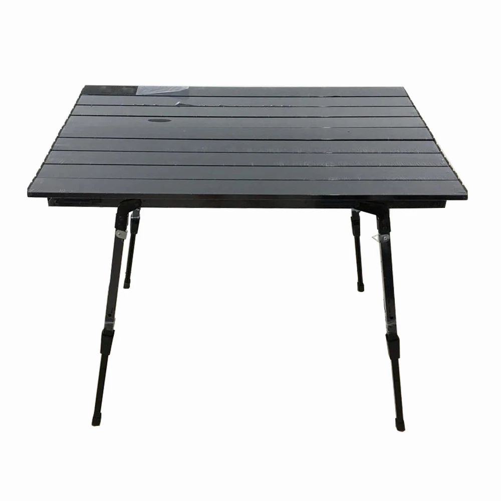 YILU портативный походный стол для пикника Регулируемый кемпинг алюминиевый складной стол