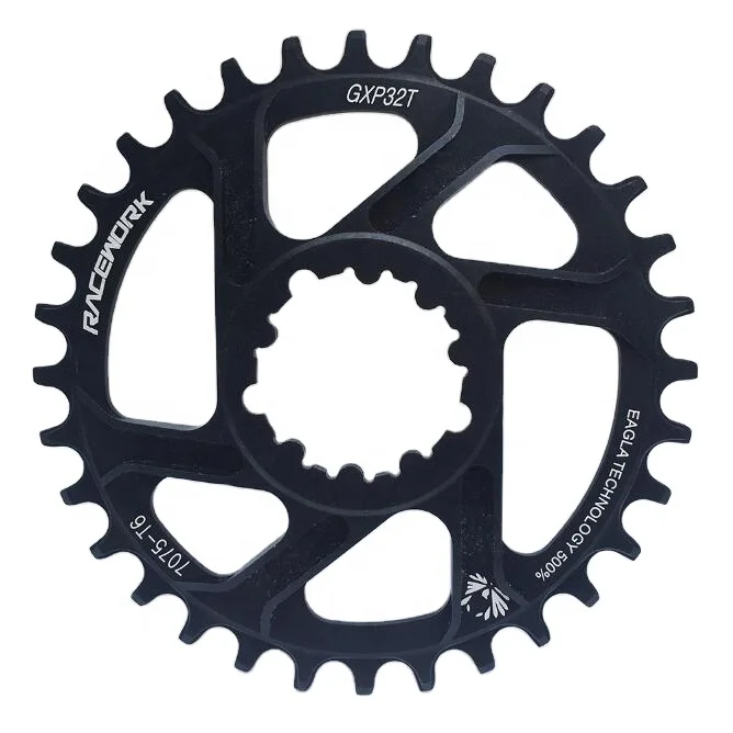 GXP горный велосипед MTB 30T 32T 34T 36T Прямой кронштейн CNC из алюминиевого сплава кривошипная цепь