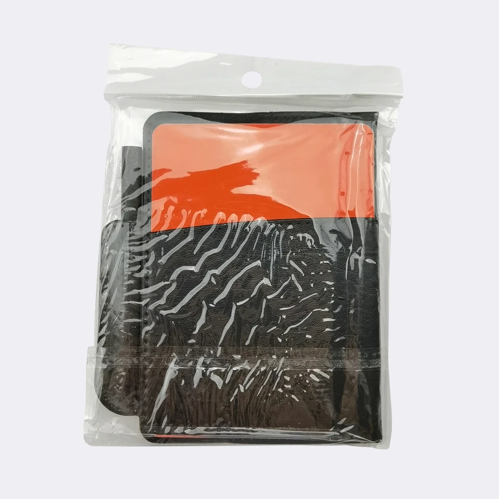 New Sport Football Notebook Neon Soccer Referee Waring Cards Referee Wallet with Red and Yellow Card Set