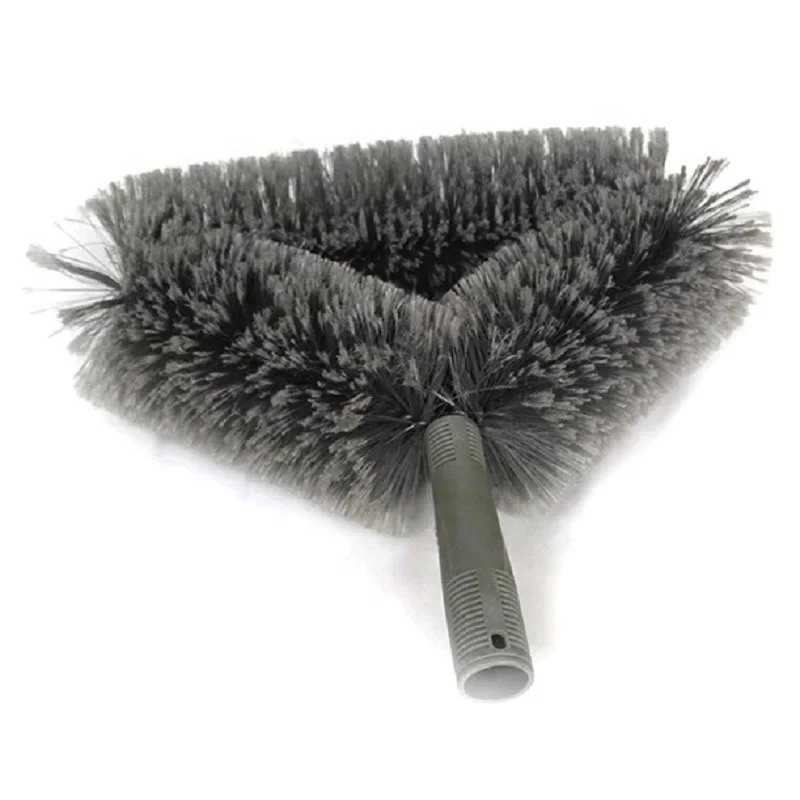 35cm width multipurpose  cobweb cleaning duster big ceiling  spider web removing brush head without handle pole
