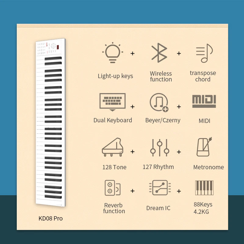 New style musical instruments keyboard 49 keys piano for kids musical educational