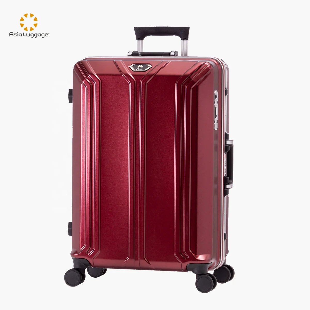 High Fashion Aluminum Frame Travel Luggage Traveling Hard Shell Cabin Trolley Bags Travel Suitcase