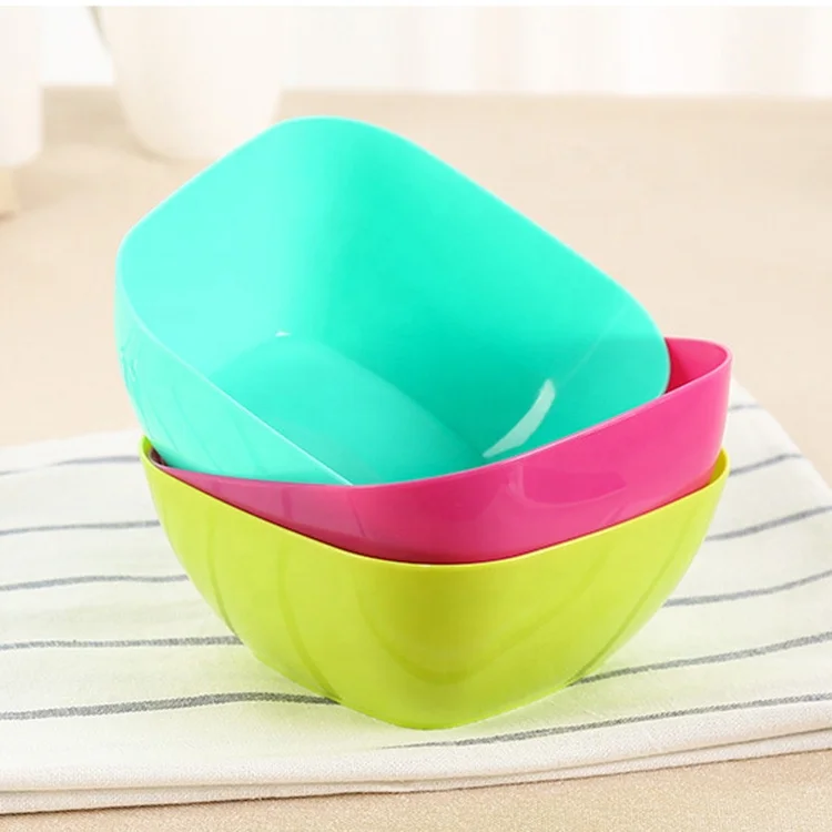 Reusable Unbreakable Easter Candy Dish Snack Bowl Plastic Party Serving Bowls for Side Dishes Pasta and Salad Dip
