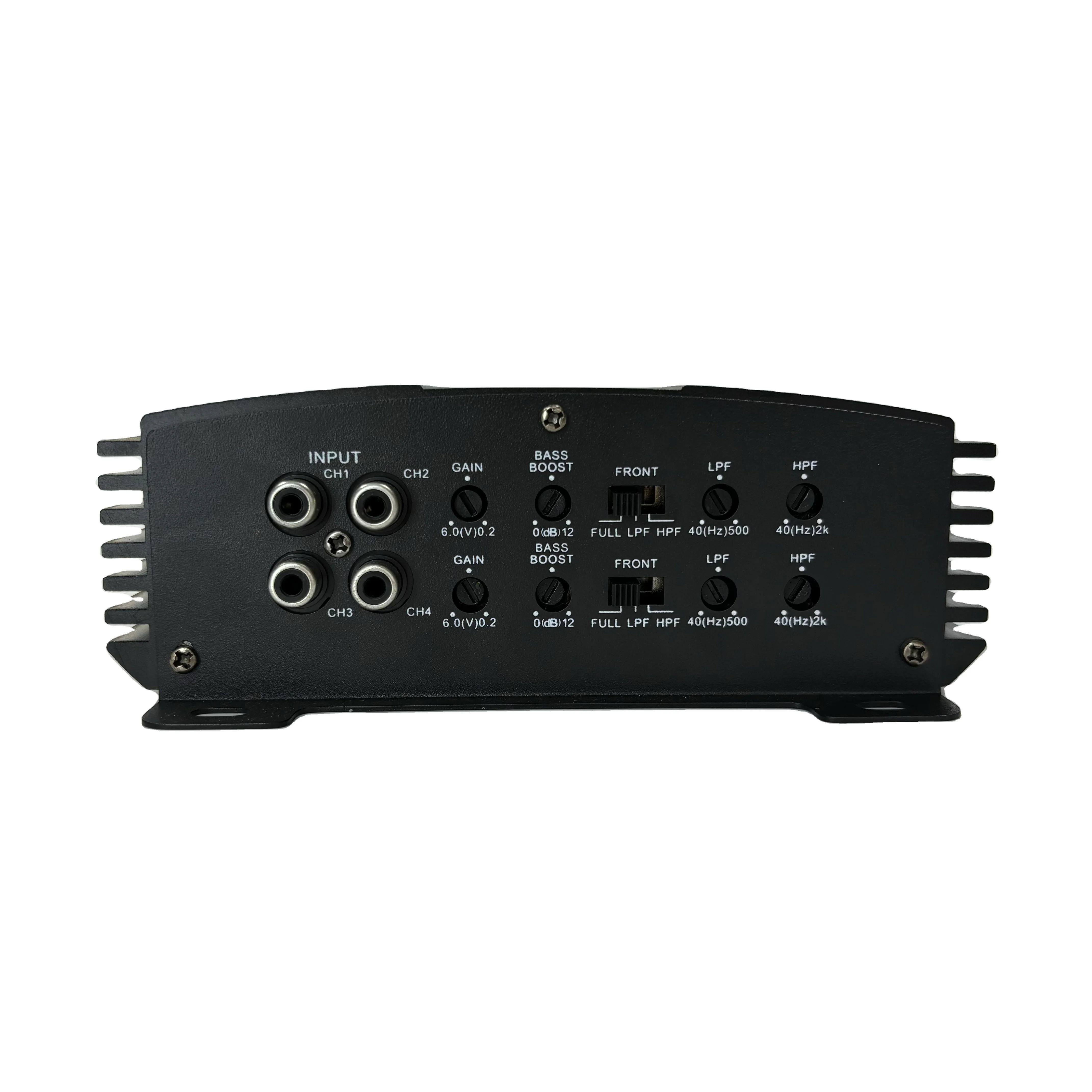 professional 12V 4 channel class ab audio car power amplifier