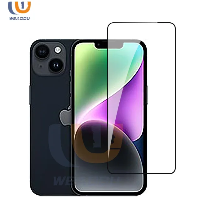 WEADDU Factory screen protector For iPhone 14 Tempered Glass Customize Screen Protector