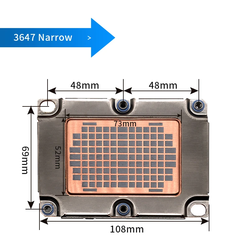 Radiator cooling with blower heat sink aluminum slim LGA 3647 1u cpu cooler