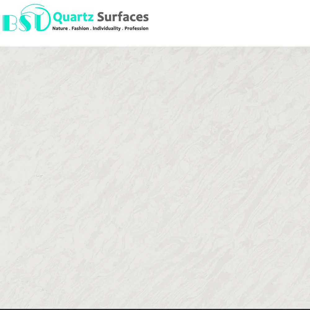 Jazz White Quartz Slab for Kitchen Countertop and Island Top Porcelain Tile Slab for Countertop Floor Wall