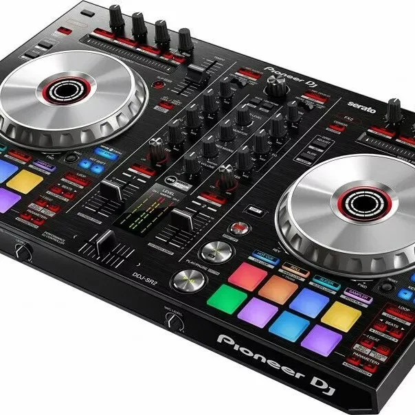 Latest New Pioneers Performance DJ controller DDJ-SR2 Black multicolor Audio equipment