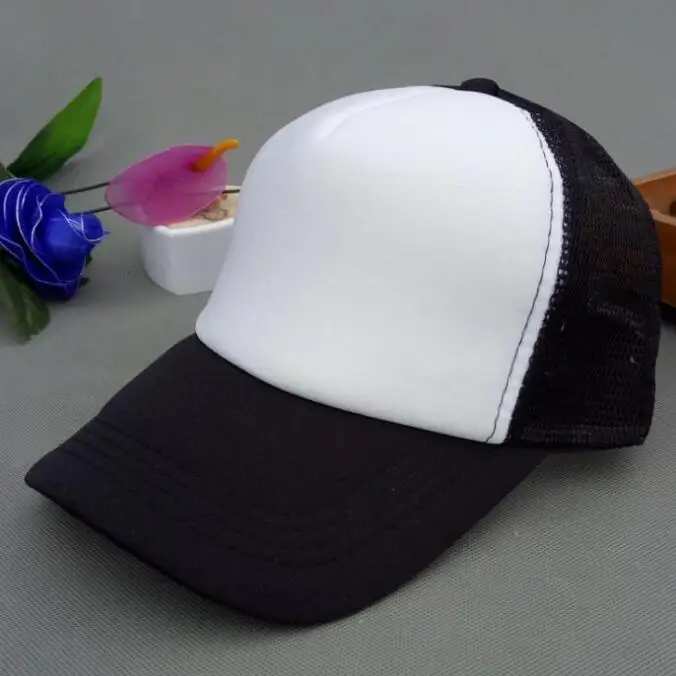 Customizable Logo 20 Colors Kids Trucker Cap Adult Mesh Caps Adjustable Baseball Cap Snapback Hats Accept Custom Made