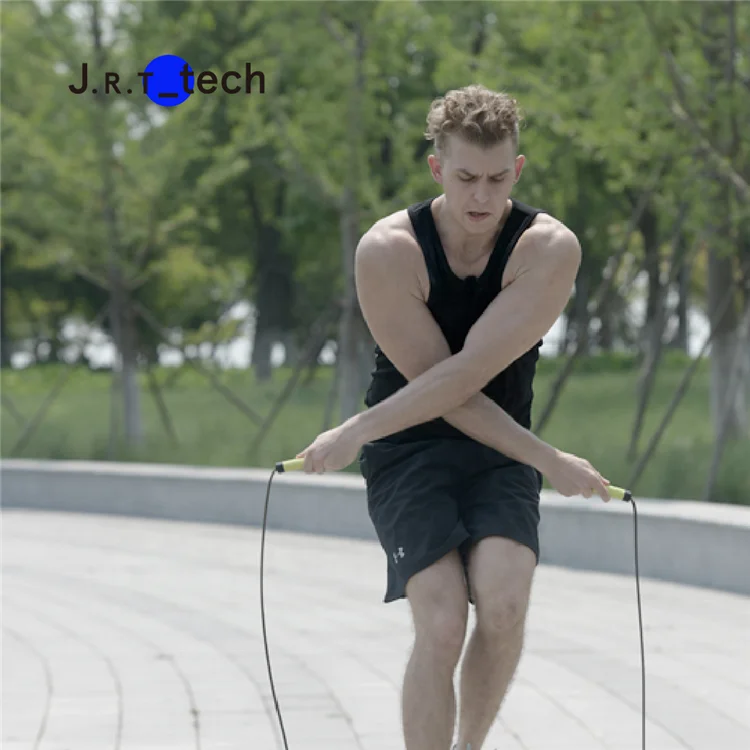 New Design Fitness Steel Wire Rope Skip Light Professional Weighted Jumping Rope