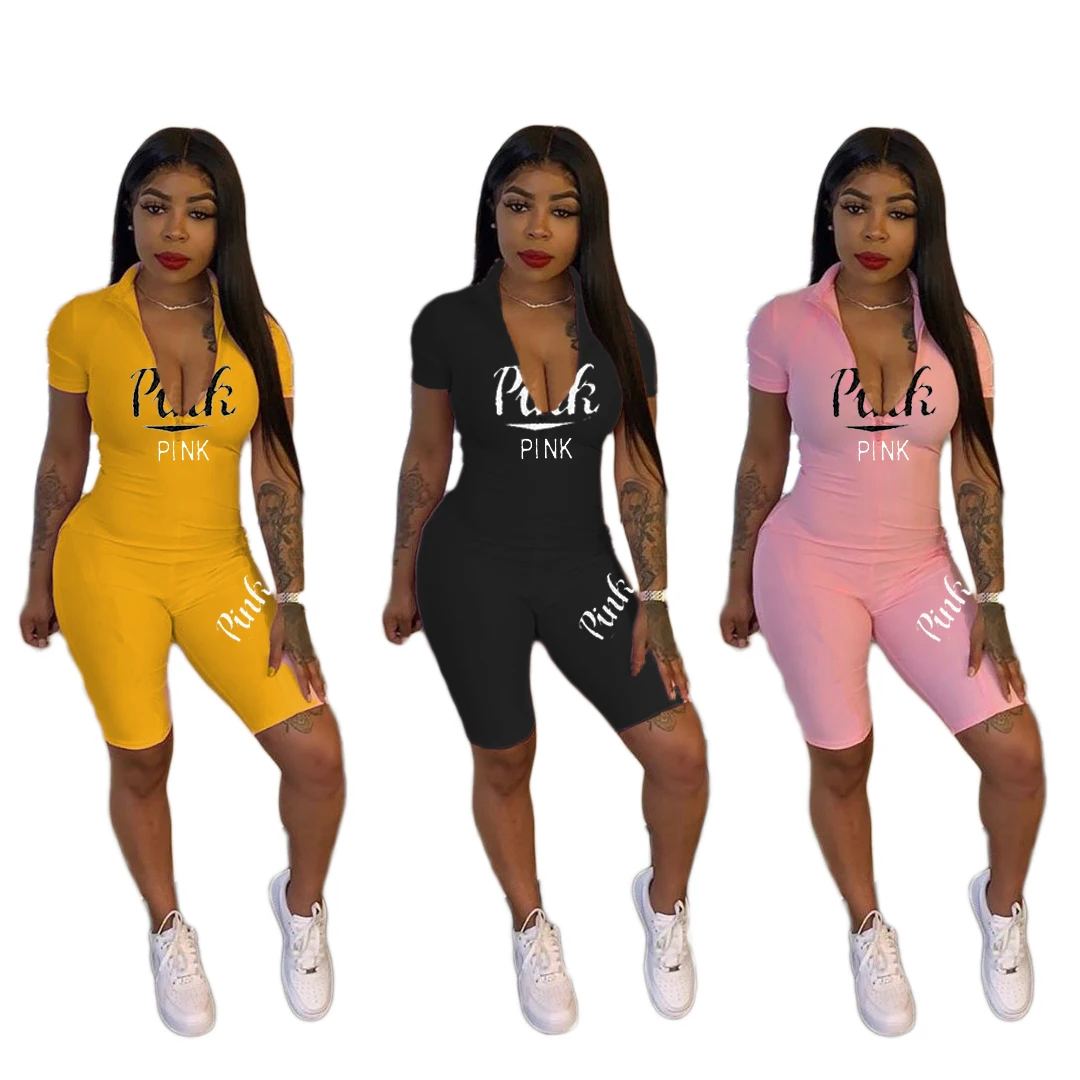 
DAN8811 Hot style printed casual sports jumpsuit is a hot seller in America and America in 2020 