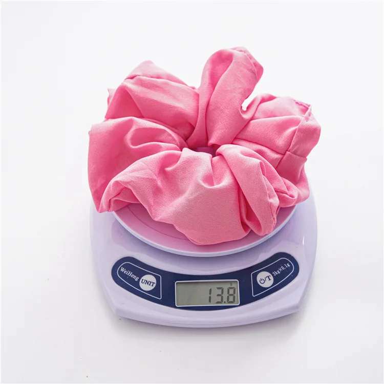 Lady women oversized designer luxury xl neon scrunchies giant extra oversized colourful neon hair scrunchie