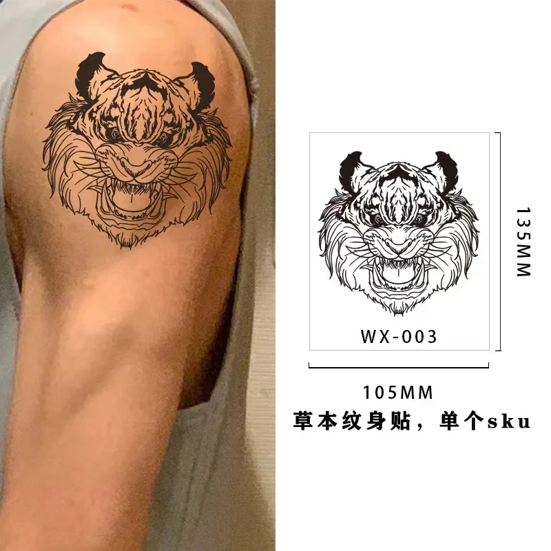 Customized waterproof Temporary Offset Printing Tattoo Sticker  Cridoz 35 Sheets Stencil Transfer Paper for Tattooing