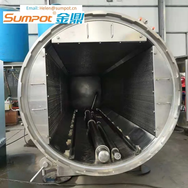 Water Immersion Retort Sterilizer Machine With ASME Certification