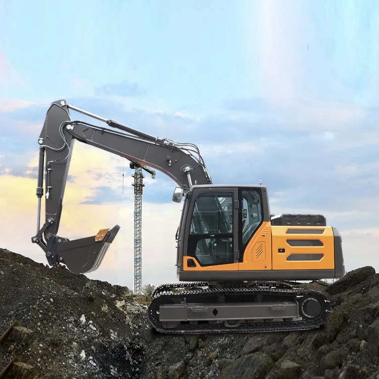 Russia Good Price crawler Excavator rockies Manufacturers 15 Ton Yuchai engine New TW150 excavator With Cheap Prices