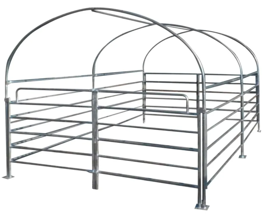 Portable Steel Livestock Shed Used Condition for Poultry Sheep Chickens Farm Home Retail Use