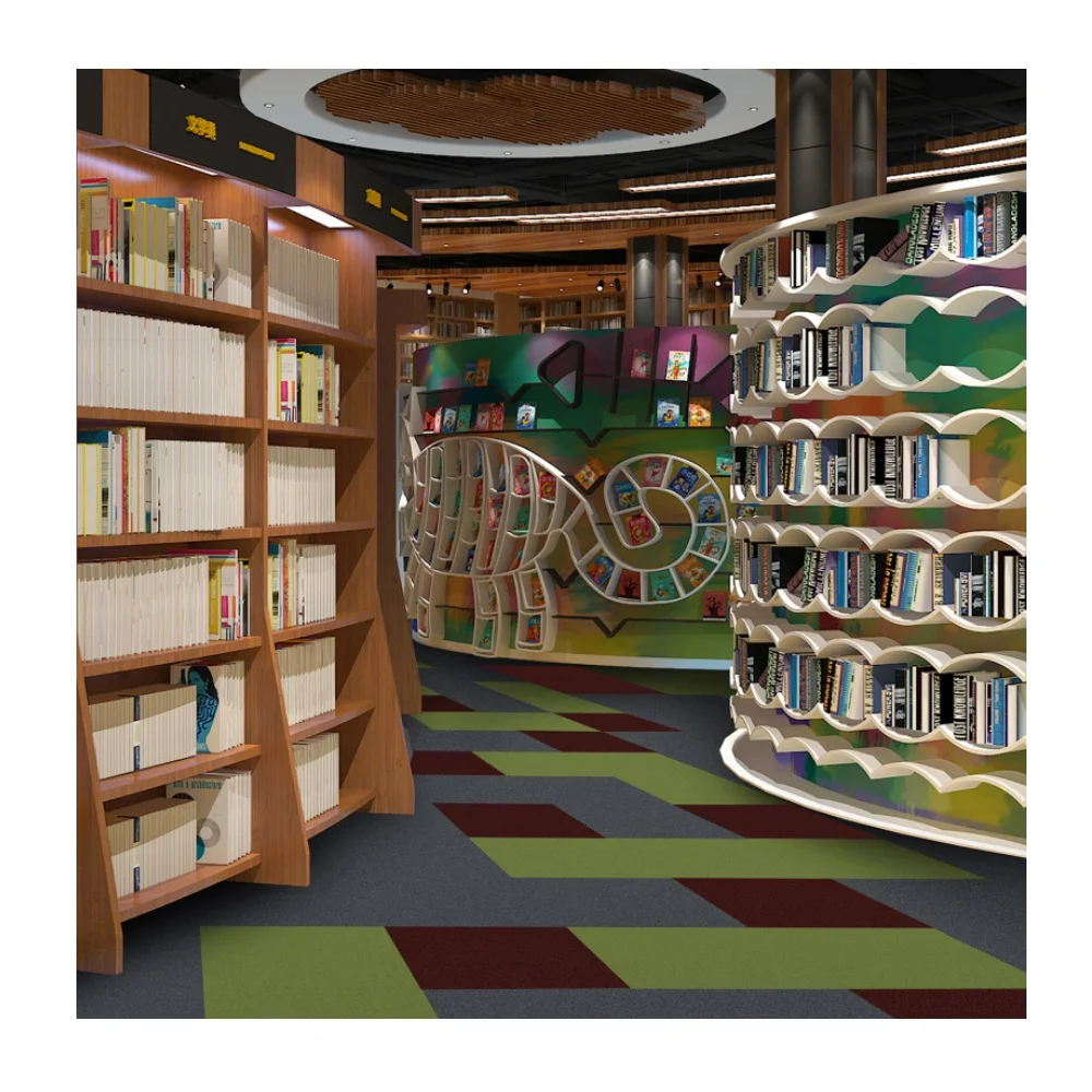 Kaili Luxury Commercial Grade Square Nylon Carpet Tiles for Hotel Home Office Use
