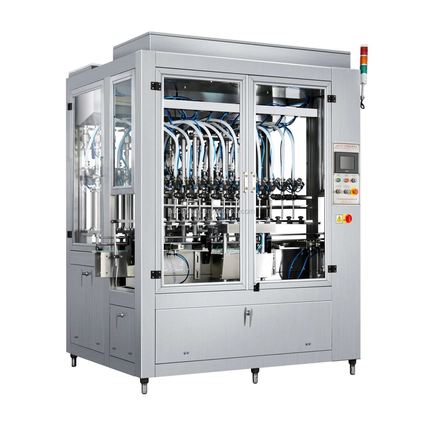 Custom-made 12 Nozzles Servo Motor Control Filling Machine Automatic Rapeseed Peanut Oil Bottle Production Line