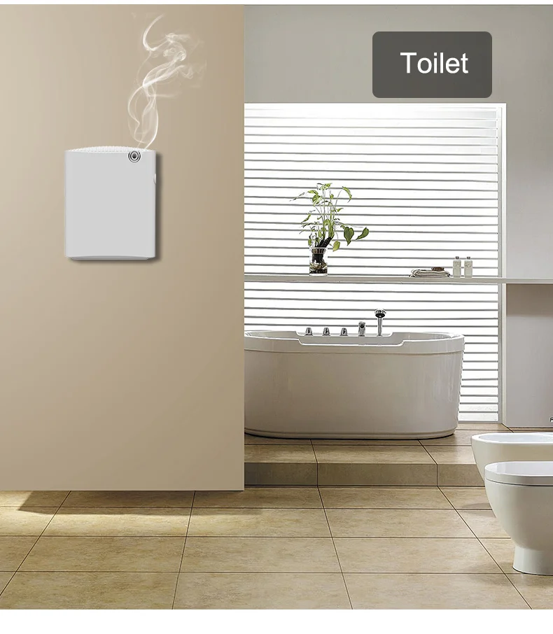 Small Anti-Corrosive Plastic 300 ml Household Appliances Wall Hanging Machine WIFI /Button Operation/Bluetooth/Scent Diffuser