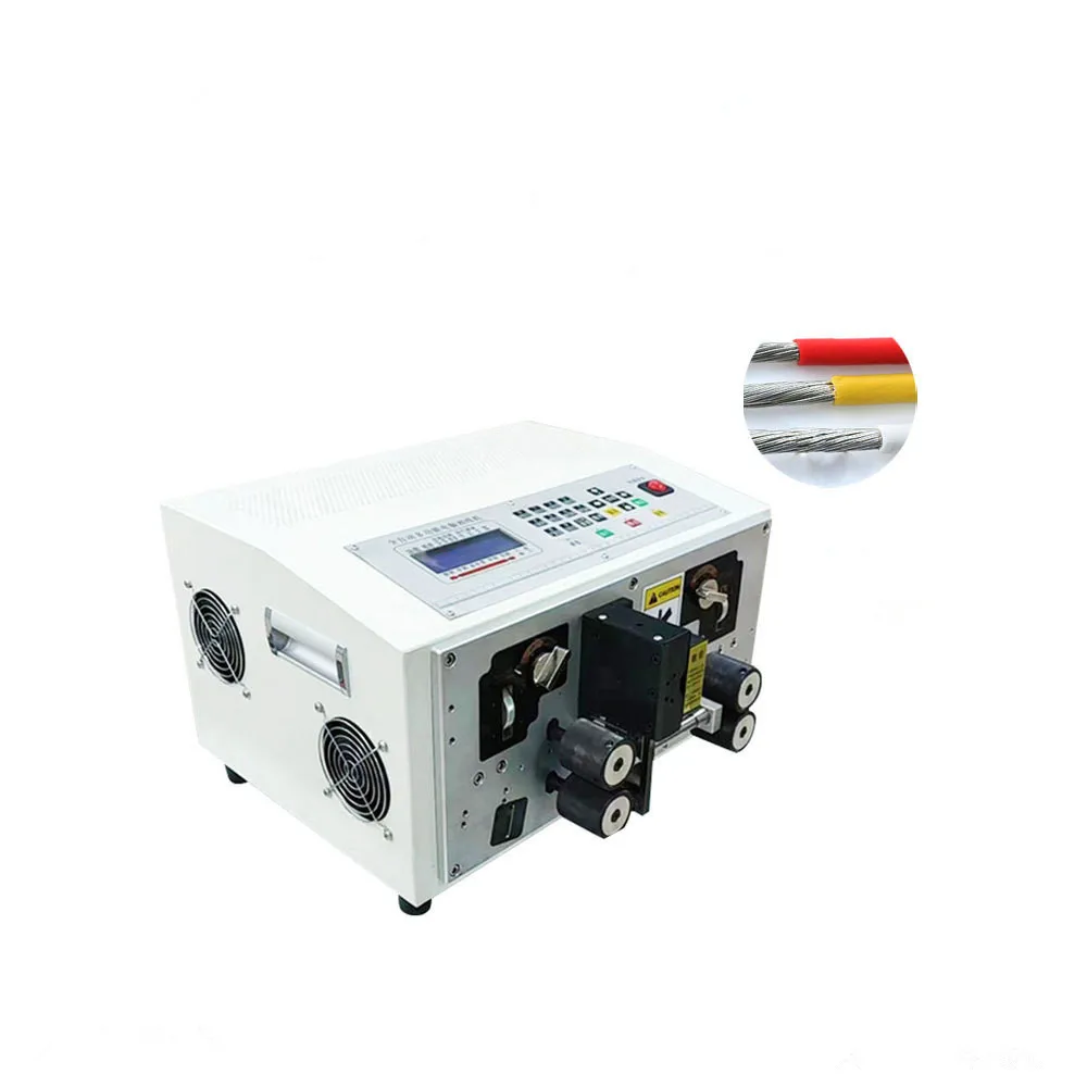 Cable manufacturing equipment mobile automatic computer wire stripping peeling cutting machine