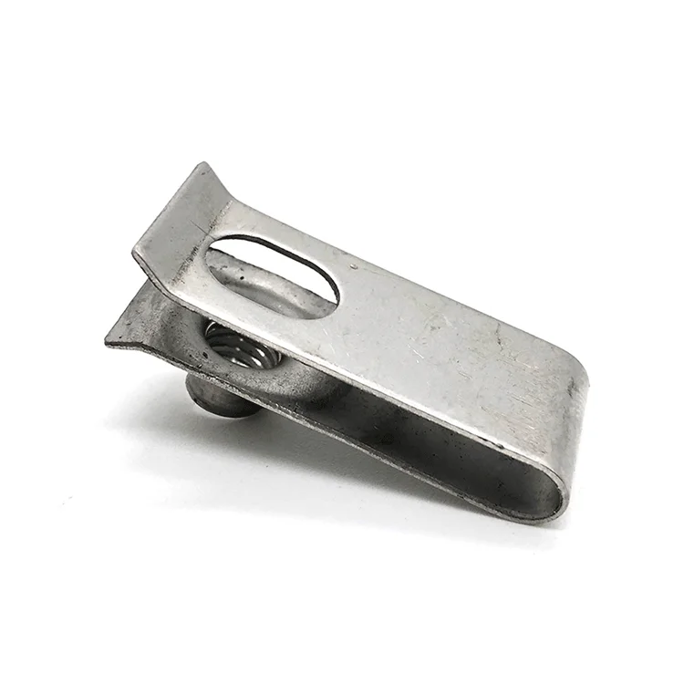 Customized Oem Odm Non-standard Fasteners M4 M5 M6 M8 Stainless Steel Metal Motor Motorcycle Car U U-type Clip Nuts  