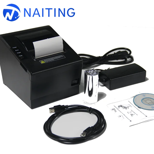 Graphics Thermal Printer USB  LAN  Thermodrucker Network Thermal Pos Printer