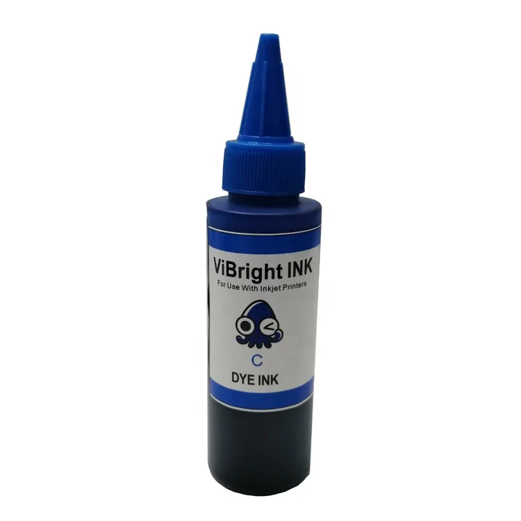 ViBright FT101 100ML 250ML 500ML 1L 5KG 20KG universal  inkjet printer CISS ink system refillable bulk dye ink