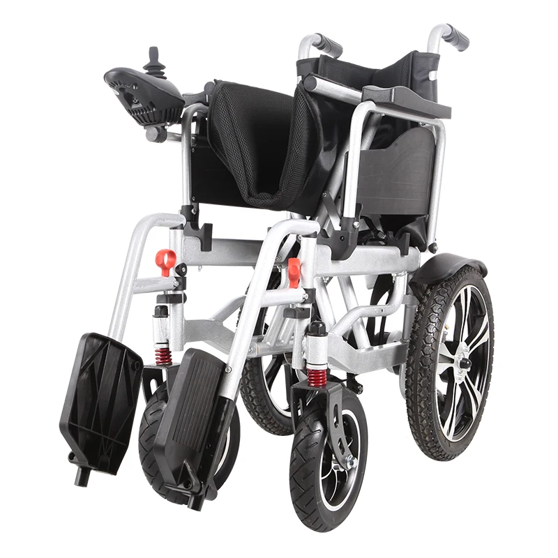 China Wheelchair Wholesaler Cheap Price Transport Portable Folding Power Electric Wheelchair