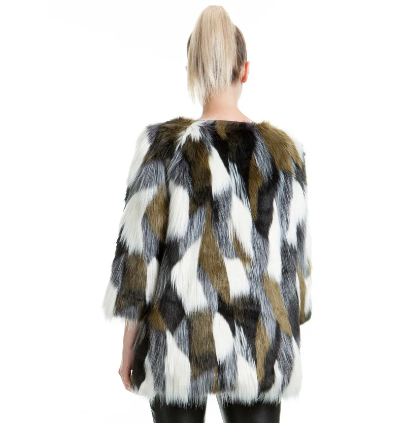 2021 Womens Solid Color Zippered  Fluffy Cardigan Jackets Long Sleeve Suits  Womyer Season  Nasa Outwear