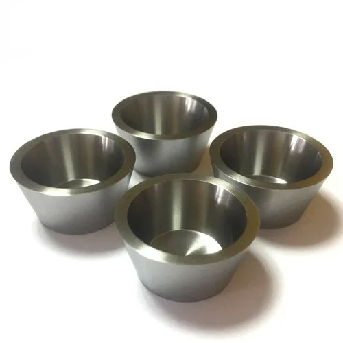 High quality customized high precision machined Pure Tungsten Crucible