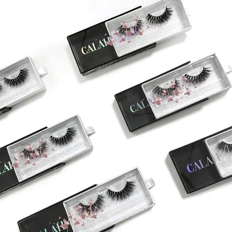 Factory Manufacture 5 Pack 3m 5d Eyelashes Real Magnetic Mink Eyelash Eye Lashes Natural mink lash