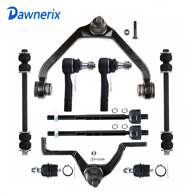 Upper Control Arm with ball joint Stabilizer Sway Bar End Links Tie Rod Ends for FORD EXPLORER 1995-2001 MAZDA B2500