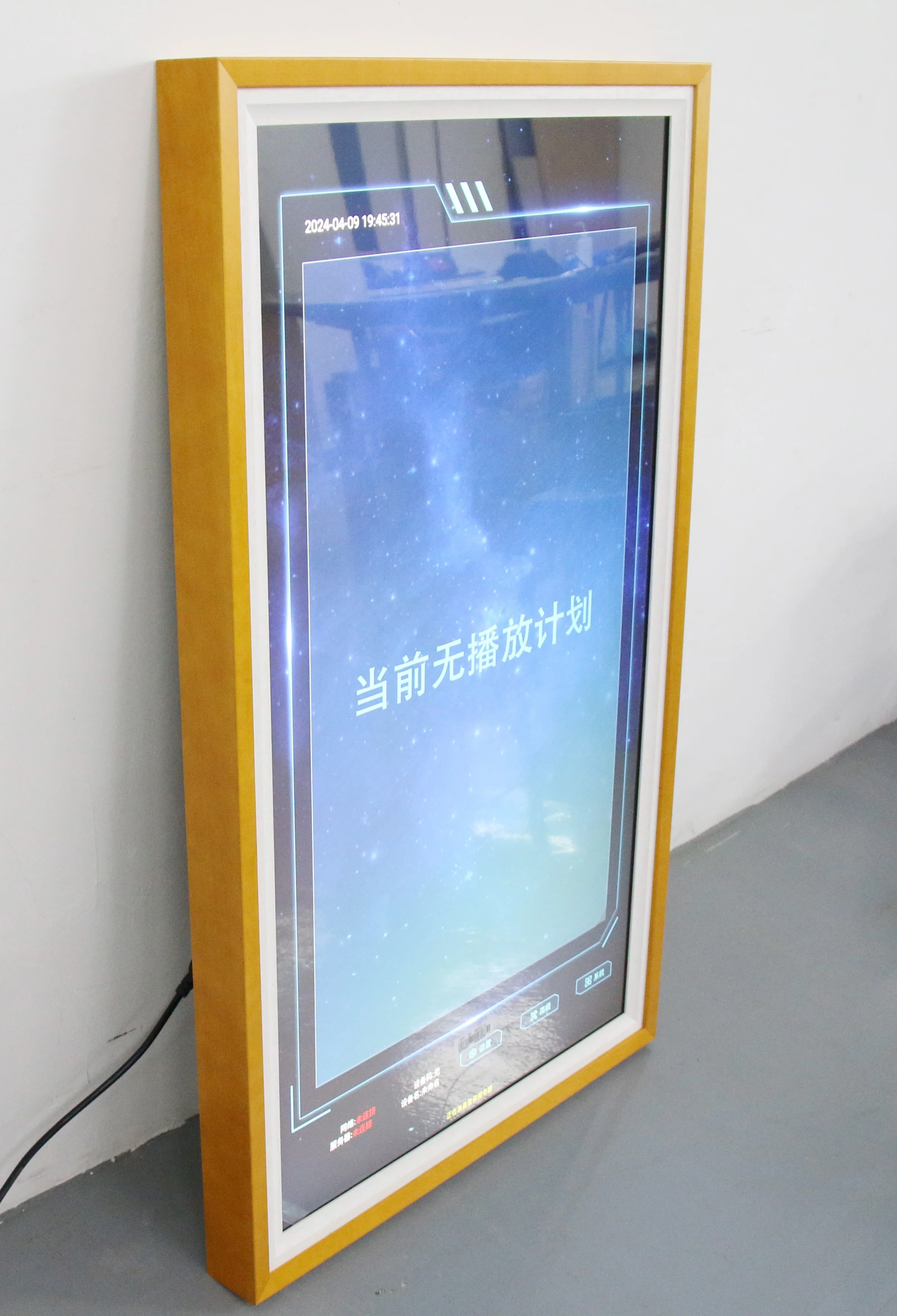 Wholesale Wall Mount 21.5 32 43 55 Inch Large Screen Full Hd Digital Frame Nft Display For Intelligent Art Museum