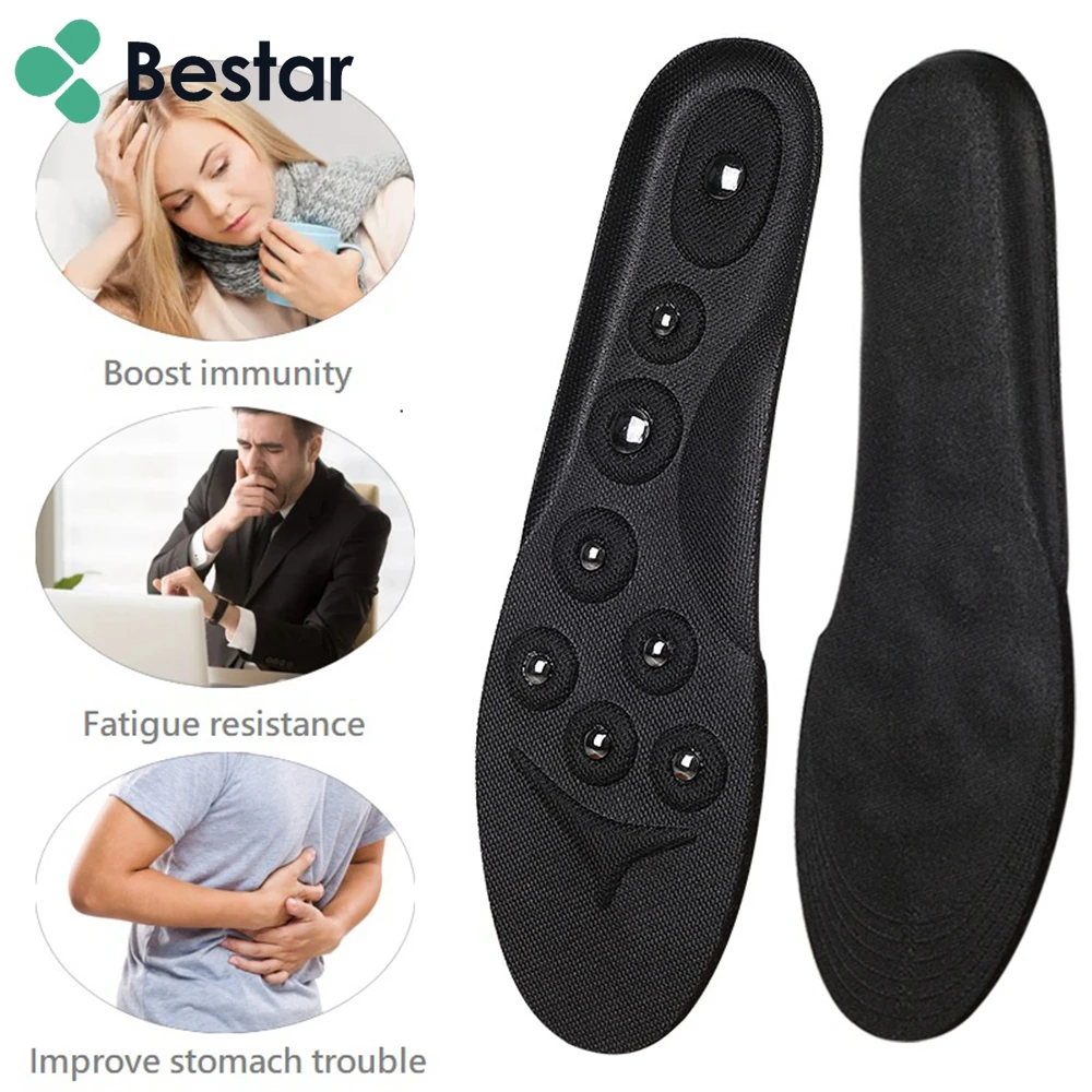 New Arrival Magnet Insole Inner Sole Shoe Foot Therapy Magnetic Massage Pads