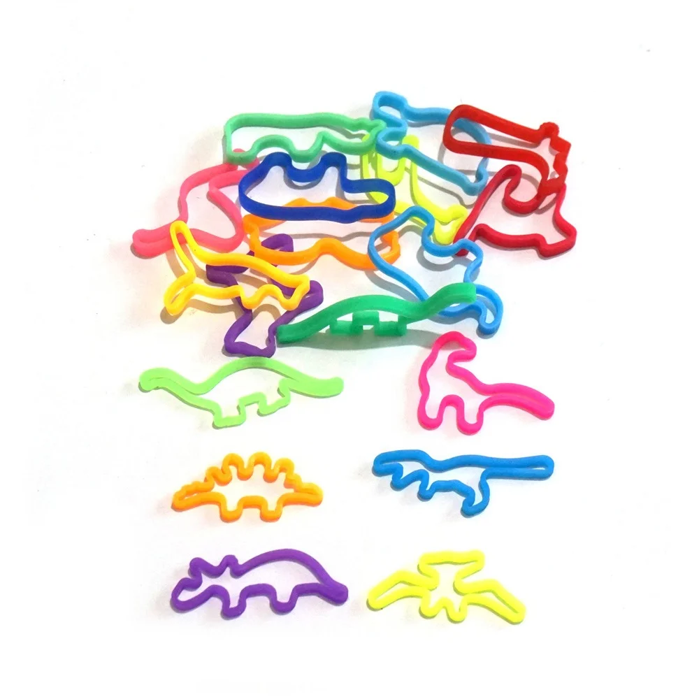 Animal Shaped Elastic Rubber Bands
