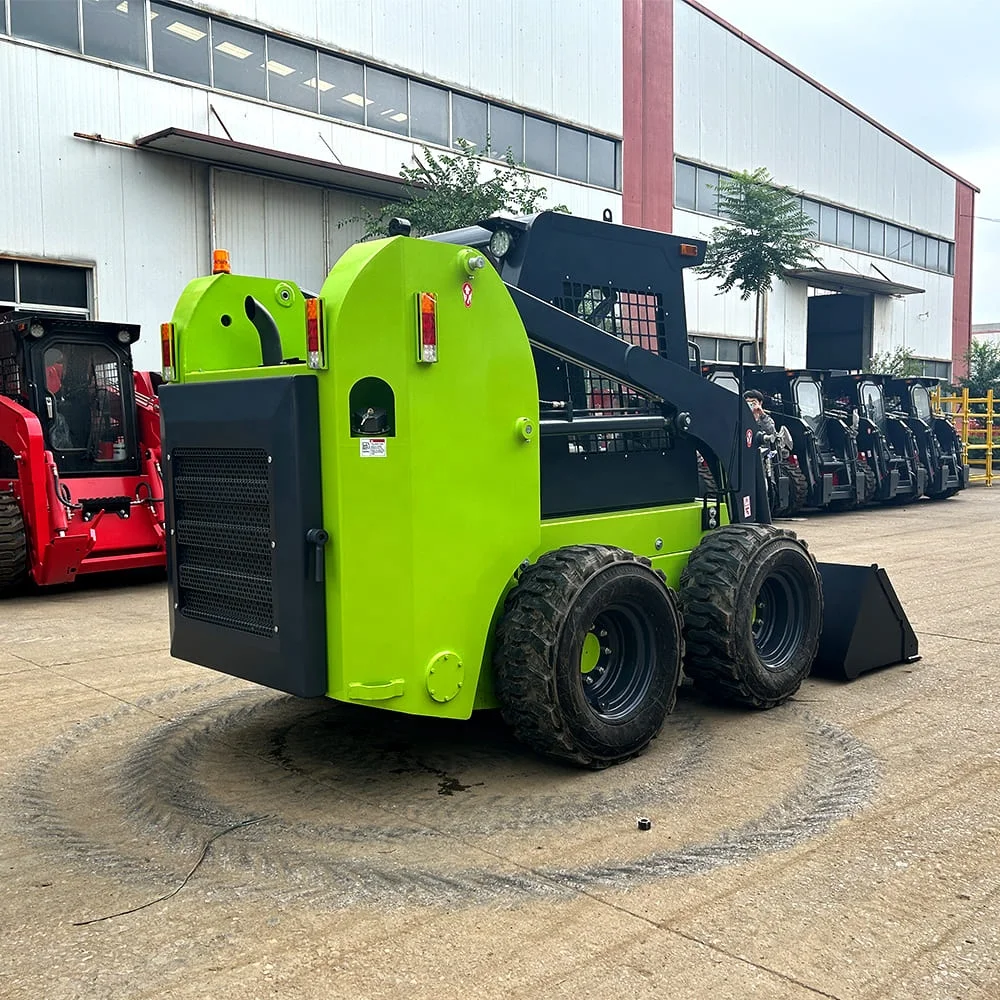 china diesel tyre skid steer attachments farm crawler track skid loaders on tracks for sale