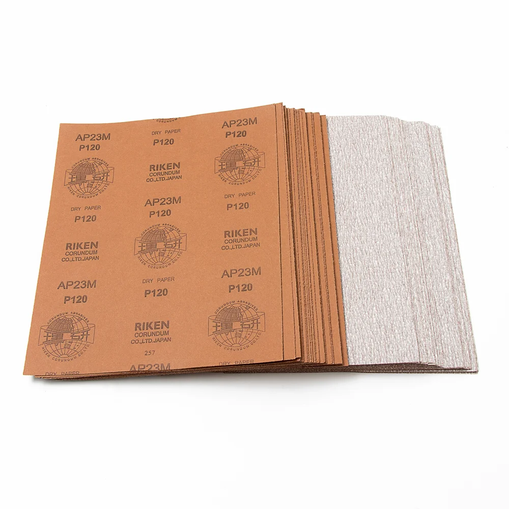 RIKEN Brand AP23M Waterproof Latex Abrasive Papers Dry Silicon Carbide Sandpaper