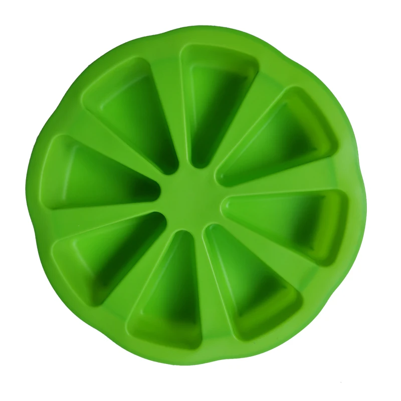 212 8 Cavity silicone Pans orange shape DIY Baking Pastry Tools Cake Mould Oven Bread silicone mold cake food grade bpa free