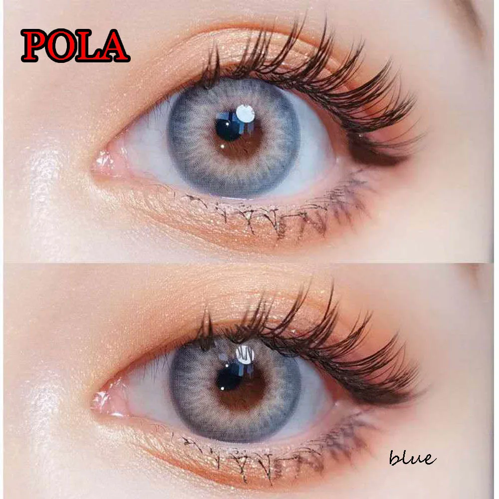 wholesale cosmetic fashion eyewear high quality soft color contact lenses POLA