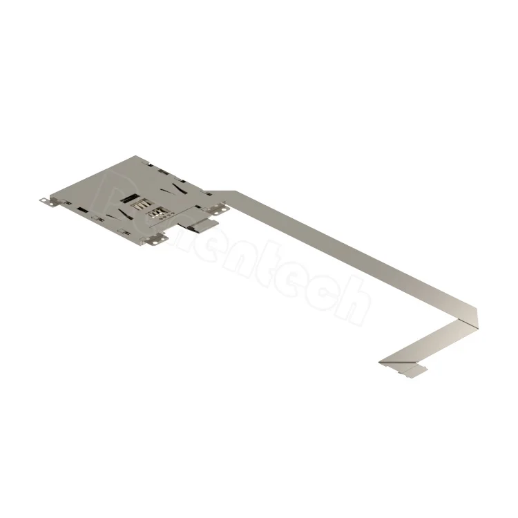 Denentech factory custom Smart Card H2.75+FFC module card connector sim card connector for PCB