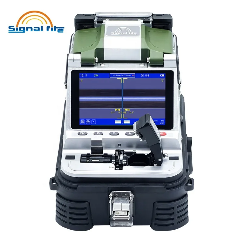 Hot sale  signal fire AI-30  Fusion Splicer machine 6 Motors 6s with 9-in-1 signal fire stripper