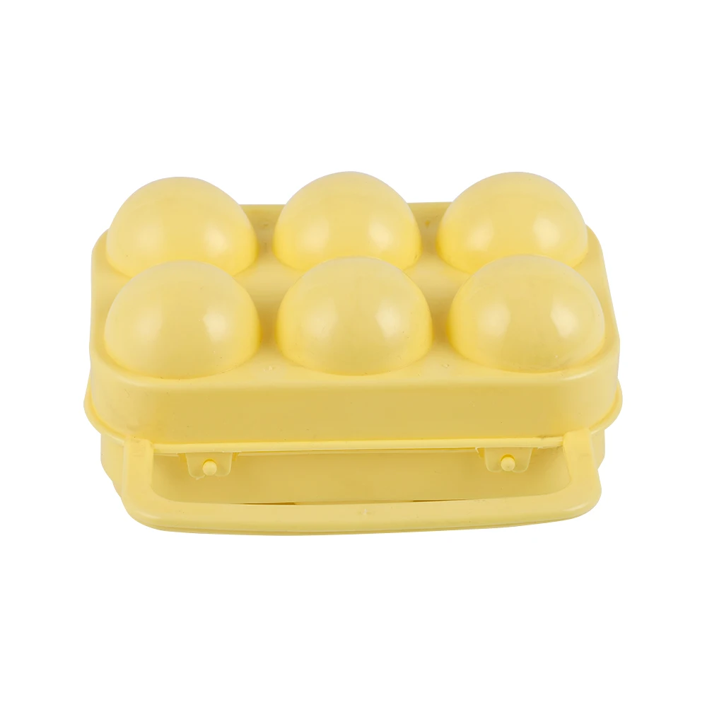 Factory Price Customized 6 Or 12 Egg Tray Holders Yellow Egg Protection